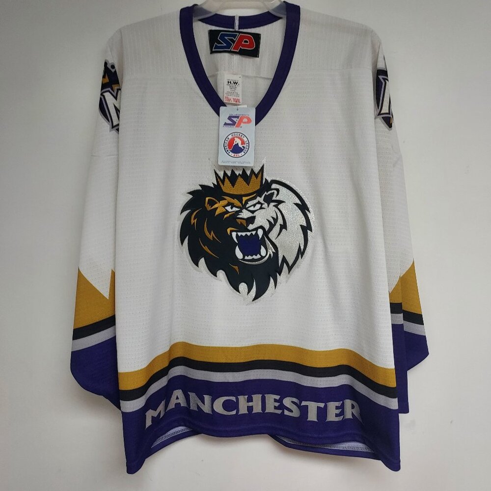 Manchester Monarchs Los Angeles Kings AHL HOCKEY Jersey VINTAGE 1ST SEASON NWT